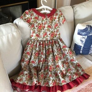 Persnickety Girl’s Floral Dress